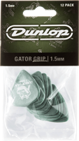 Dunlop Gator Grip groene plectrums 1.50mm (12 stuks) - thumbnail