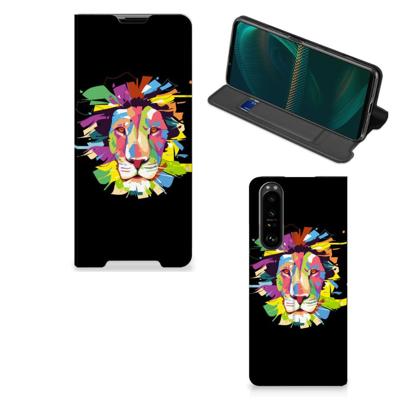 Sony Xperia 5 III Magnet Case Lion Color Sony Xperia 5 III Magnet Case Lion Color