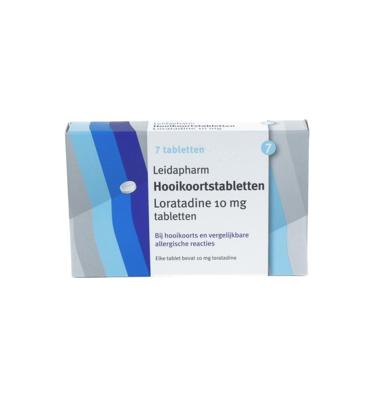 Leidapharm Loratadine 10mg 7 Stuks
