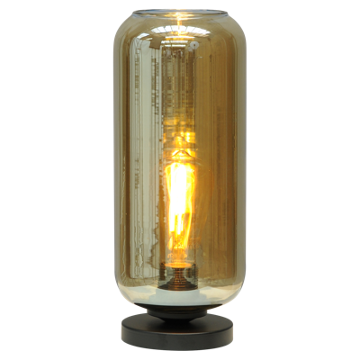 Masterlight TafellampQuinto Smoke met smoke cilinderglas - 4260-05-05-5