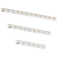 ABB 2CDL210001R1006 Faserail Aantal rijen 1 Grijs 1-polig 10 mm² 1 stuk(s) - thumbnail