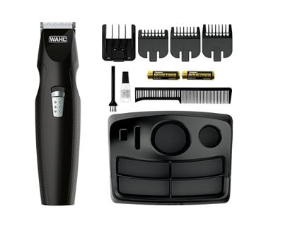 Baardtrimmer - WAHL - Snor & Baard - 3 V - Zwart - thumbnail