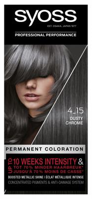 Syoss Color baseline 4-15 dusty chrome haarverf 1 Set