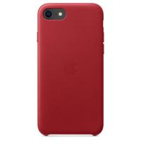 (PRODUCT) RED - Achterzijde behuizing voor mobiele telefoon - leer - rood - voor iPhone 7, 8, SE (2e generatie) - thumbnail