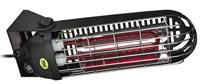 Mo-el Lucciola 1200 W Halogeen infraroodstraler 1200 W 6 m² Zwart - thumbnail