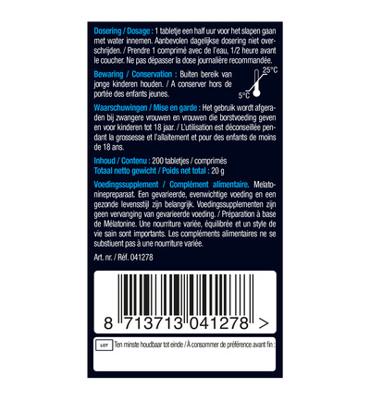 Lucovitaal Melatonine Puur 299mcg Tabletten Lucovitaal Melatonine Puur 299mcg Tabletten