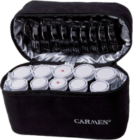 Carmen C2010 Krulborstel Zwart - thumbnail