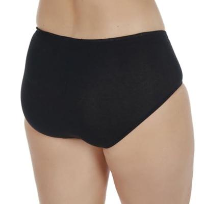 Dames heup slip 23608 - M - Zwart | Dames slip - Onderbroek - Ondergoed - M - Onderbroek - Ondergoed