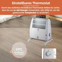 SHX SHX05FW450 Verwarming 5 m² Wit - thumbnail