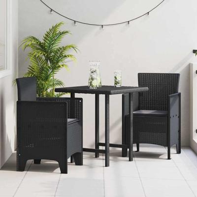 Tuinstoel 2 pcs Antraciet 53 x 49 x 85 cm PP