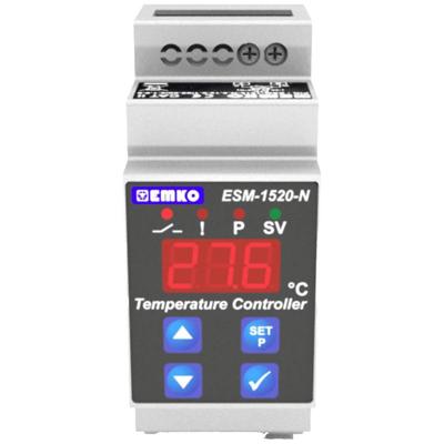Emko ESM-1520-N.5.12.0.2/01.00/2.1.0.0 Tweestanden- en PID-regelaar Temperatuurregelaar PTC -50 tot +150 °C Relais 5 A (l x b x h) 61.2 x 35 x 90 mm Emko ESM-1520-N.5.12.0.2/01.00/2.1.0.0 Tweestanden- en PID-regelaar Temperatuurregelaar PTC -50 tot +150 °C Relais 5 A (l x b x h) 61.2 x 35 x 90 mm
