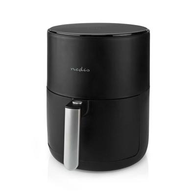 Heteluchtfriteuse | 3 l | Tijdschakelaar: 60 min | Aantal vooraf ingestelde programma's: 8 | Digitaal | Zwart Heteluchtfriteuse | 3 l | Tijdschakelaar: 60 min | Aantal vooraf ingestelde programma's: 8 | Digitaal | Zwart