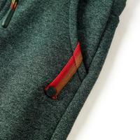 Kinderjoggingbroek 92 donkergroen - thumbnail