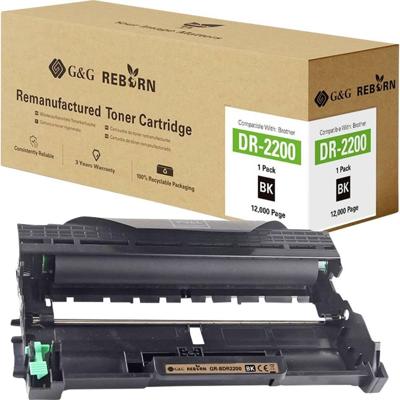 G&G Drum vervangt Brother DR-2200 Compatibel Kleur 12000 bladzijden Reborn remanufactured 21192