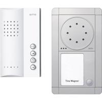 Ritto by Schneider RGE1891320 Complete set voor Deurintercom Kabelgebonden Eengezinswoning Zilver, Wit - thumbnail