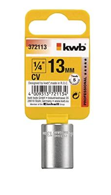 kwb 372113 Dopsleutelinzetstuk 13 mm 1/4