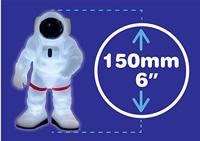 Brainstorm 362050 Light-up & Glow Astronaut Astronomie Kant-en-klaar Vanaf 6 jaar - thumbnail
