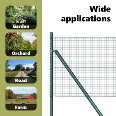 VidaXL Afrasteringspaal groen 50 x 0,4 m (16 x 16 mm gaas) VidaXL Afrasteringspaal groen 50 x 0,4 m (16 x 16 mm gaas)
