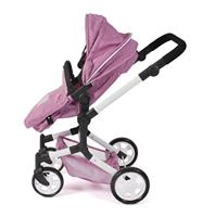 Combi-poppenwagen Linus Plus - Pink Jeans - thumbnail