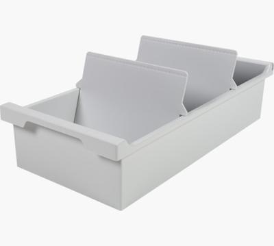 Kaartenbak exacompta a6 trog kunststof grijs Kaartenbak exacompta a6 trog kunststof grijs