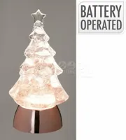 Kerstboompje Glitter met LED, Beweging en Muziek - thumbnail