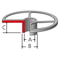 Makita 193340-4 Kopieerring 24mm - thumbnail