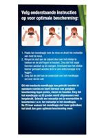 Lucovitaal Bamboe Mondkapje Zwart - thumbnail
