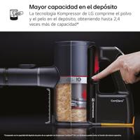 Draadloze cyclinische stofzuiger met borstel LG CORDZEROA9K-LITE1C - thumbnail