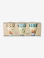 6-delige set melamine kinderbekers BLUE HAPPY FOREST rice 160 ml hemelsblauw - thumbnail