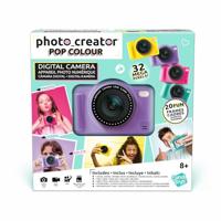 Canal Toys - Photo Creator - Pop Digitale Camera Kleur Paars - Inclusief 32GB SD-kaart - thumbnail