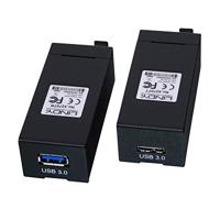 Lindy 42707 USB 3.0 extender over fiber Zwart - thumbnail