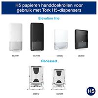 TORK 100589 Papieren handdoeken (l x b) 22.5 cm x 20.1 cm Wit 1 set(s) - thumbnail