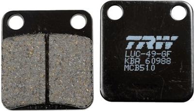 TRW remblokken "mcb 510" brake pad mcb 510 organic standard