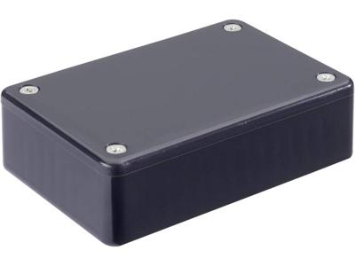 Hammond Electronics 1591MBK Euro-behuizing 85 x 56 x 25 ABS Zwart 1 stuk(s)