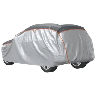 VidaXL Autohoes voor suv hagelbescherming l zilverkleurig en grijs - thumbnail