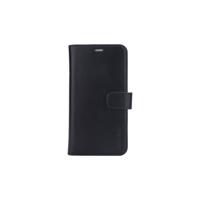 RadiCover - Radiationprotected Mobilewallet Leather iPhone 11 2in1 Magnetskal (3-led RFI ) - Black - thumbnail
