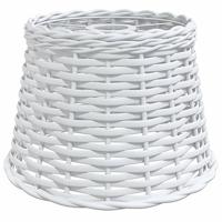 VidaXL Plafondlampenkap ø25x17 cm wicker wit - thumbnail