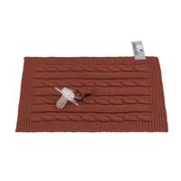 Baby's Only speendoekje Cable Classic Brique - thumbnail