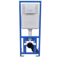 VidaXL Verborgen hoge stortbak 11 l 41x41x(110-125)cm - thumbnail