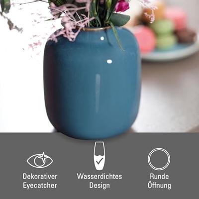 VILLEROY & BOCH - Lave Home - Vaas Nek bleu uni klein 15,5cm - thumbnail