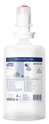 Handzeep tork s4 premium schuim 1000ml mild | 6 stuks