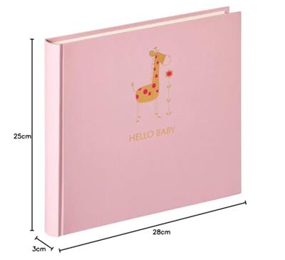 walther+ design UK-148-R Fotoalbum (b x h) 28 cm x 25 cm Roze 50 bladzijden walther+ design UK-148-R Fotoalbum (b x h) 28 cm x 25 cm Roze 50 bladzijden