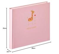 walther+ design UK-148-R Fotoalbum (b x h) 28 cm x 25 cm Roze 50 bladzijden - thumbnail