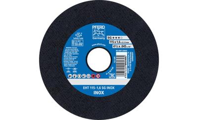 PFERD TOOLS EHT 115-1,6 SG INOX 61340424 Doorslijpschijf recht 115 mm 25 stuk(s) RVS PFERD TOOLS EHT 115-1,6 SG INOX 61340424 Doorslijpschijf recht 115 mm 25 stuk(s) RVS