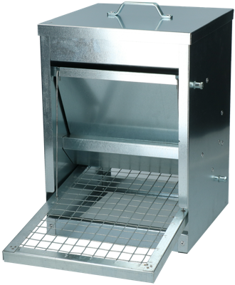 Pluimvee voerbak mechanisch metaal 5 kg Pluimvee voerbak mechanisch metaal 5 kg