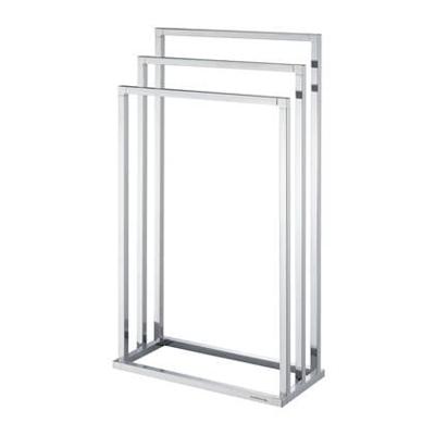 Handdoekrek Sealskin Tube Vrijstaand Chroom