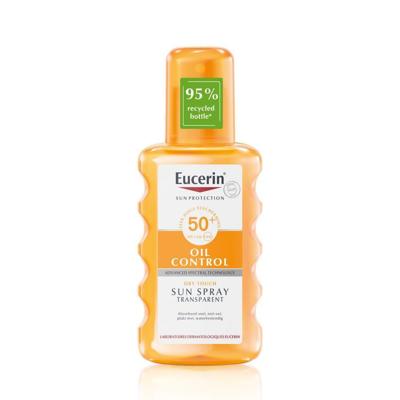 Eucerin Sun Oil Control Dry Touch Spray Transparant SPF 50+ 200ml