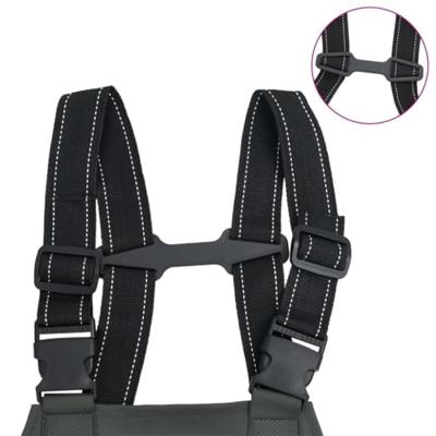 VidaXL Waadpak met laarzen maat 42 donkergroen VidaXL Waadpak met laarzen maat 42 donkergroen