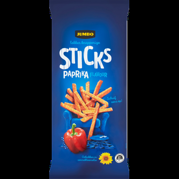 Jumbo Sticks Paprika Chips 150 g