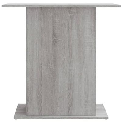 Aquariumstandaard 75x36x72,5 cm bewerkt hout grijs sonoma - thumbnail